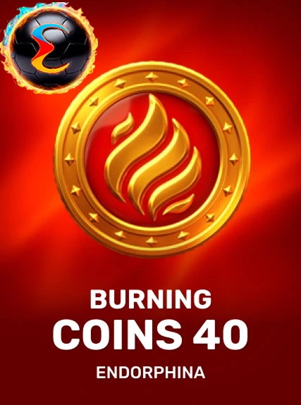 Burning Coins 40 game tile